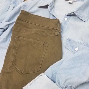 Old Navy Rockstar Green Maternity